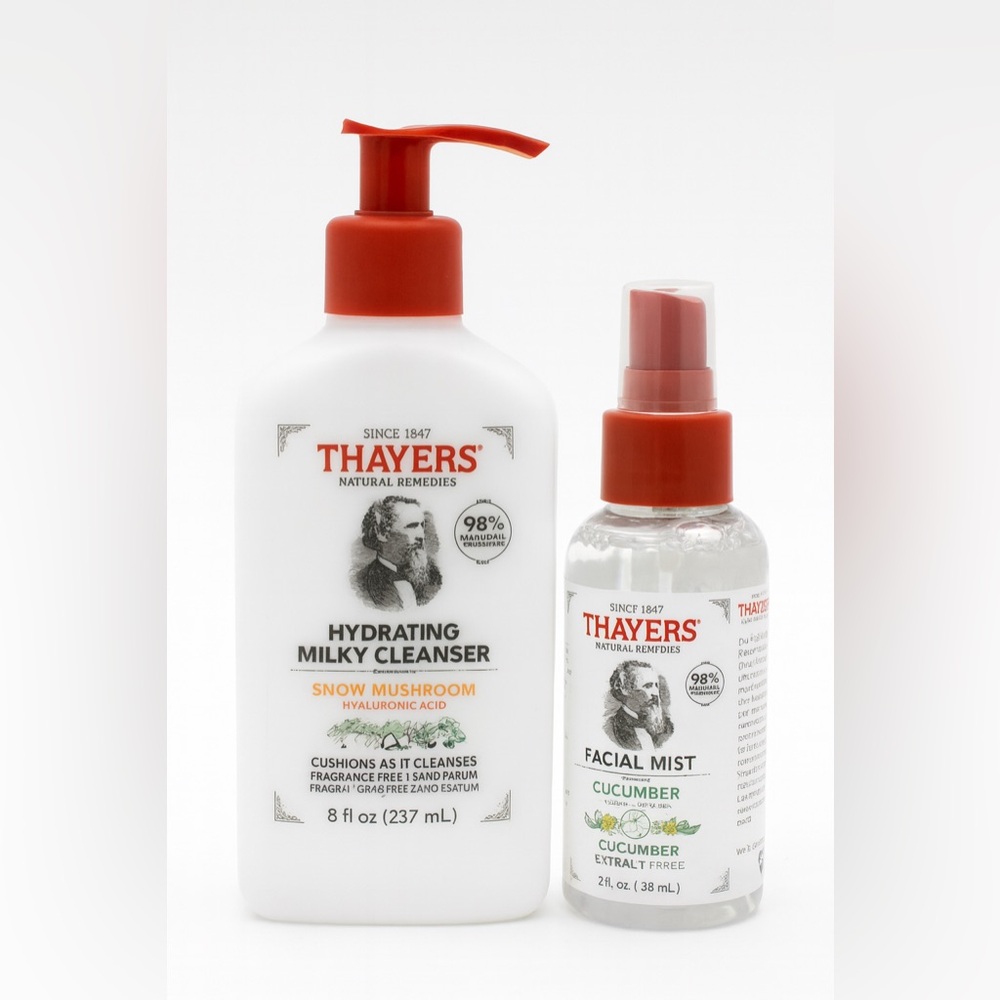 Thayers Hydrating Milky Cleanser and Facial Mist